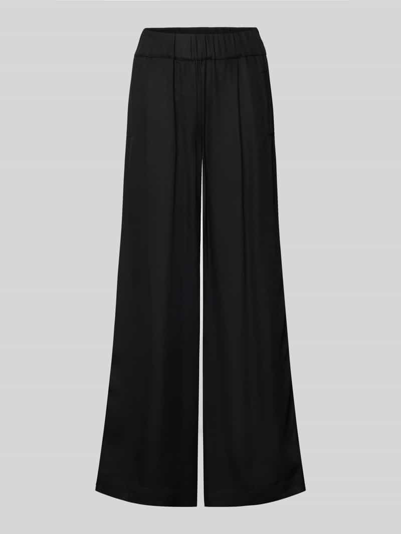 LANIUS Wide fit stoffen broek met elastische band