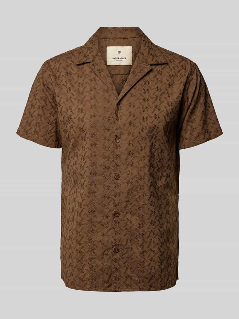 Jack & Jones Premium Slim fit vrijetijdsoverhemd met borduursels, model 'BLUEDAN BORDUURSEL'