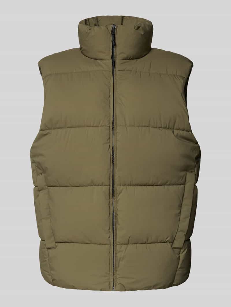 Tom Tailor Denim Regular fit outdoorvest met opstaande kraag