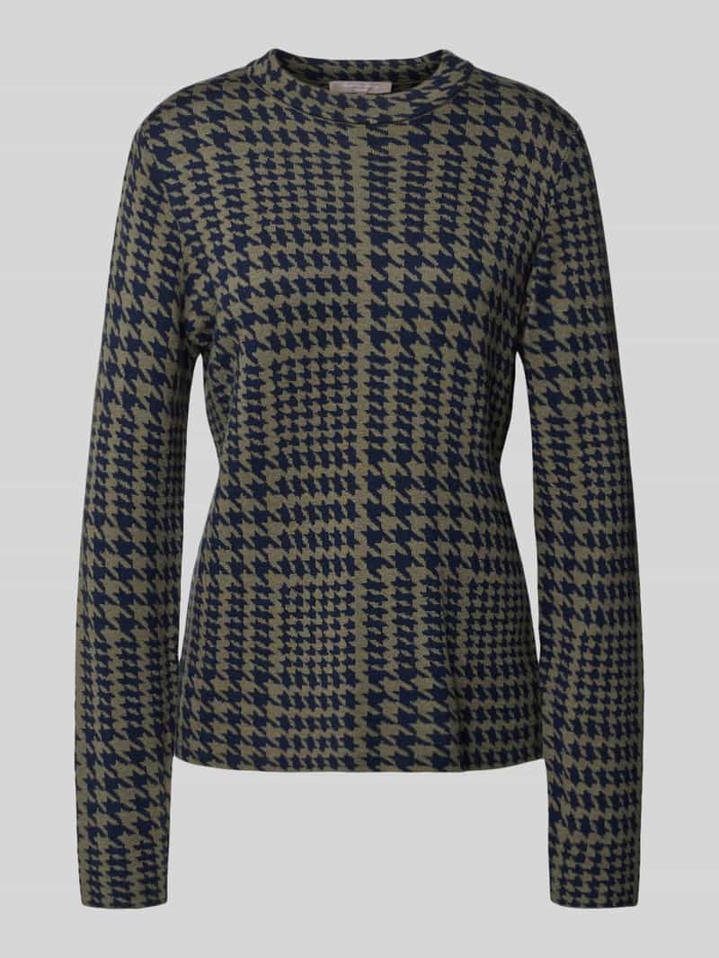 Christian Berg Woman Selection Gebreide pullover met ronde hals