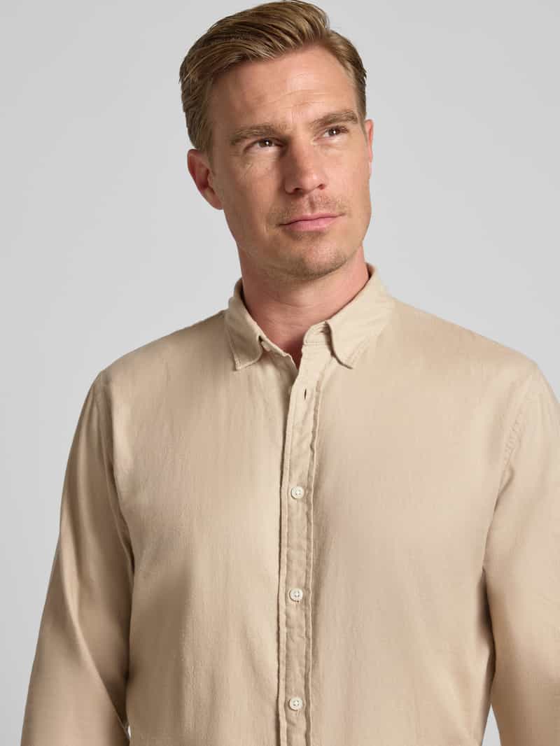 Selected Homme Slim fit vrijetijdsoverhemd van puur katoen model 'SLIMOWEN'