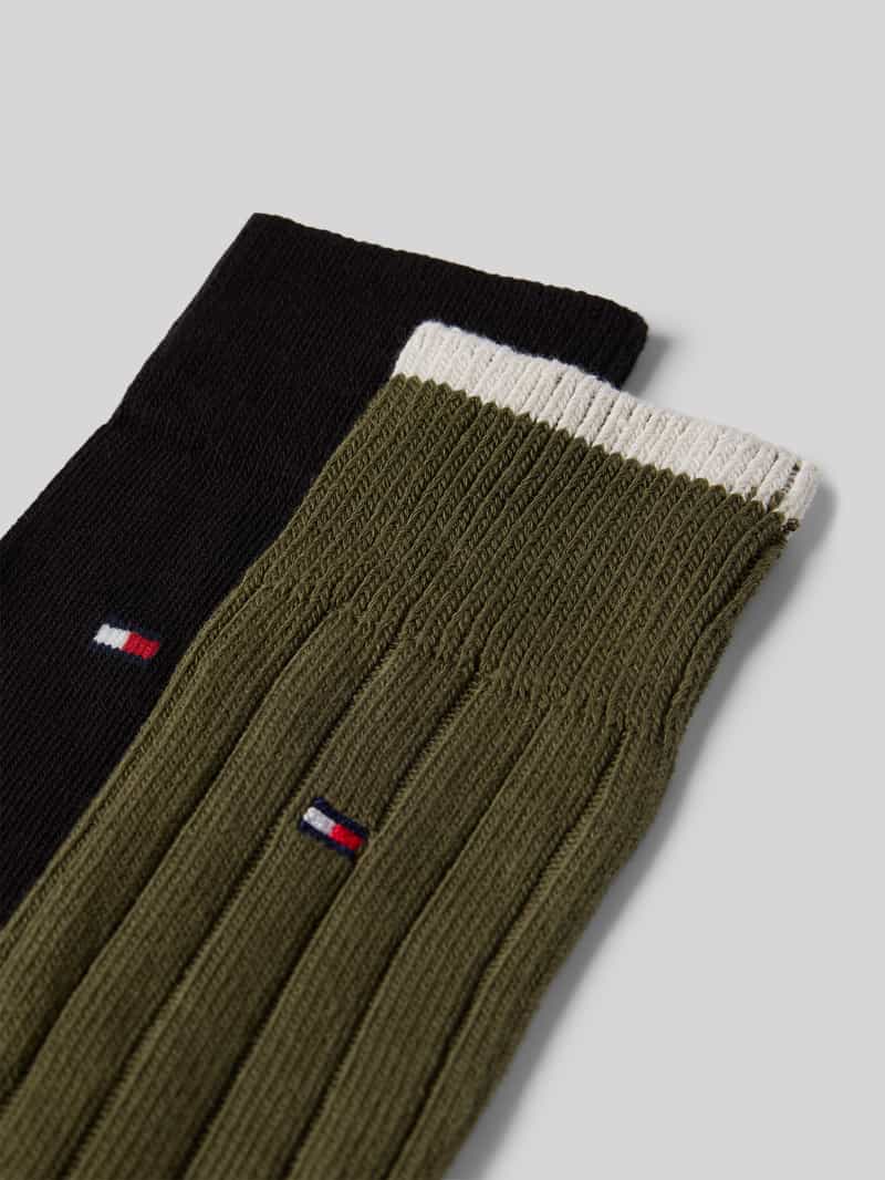 Tommy Hilfiger Kousen van katoenmix per 2 paar