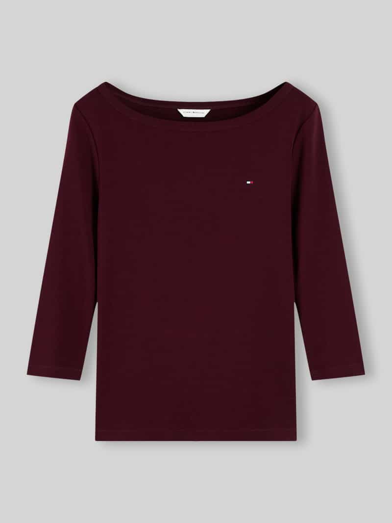 Tommy Hilfiger slim fit shirt met lange mouwen van puur katoen