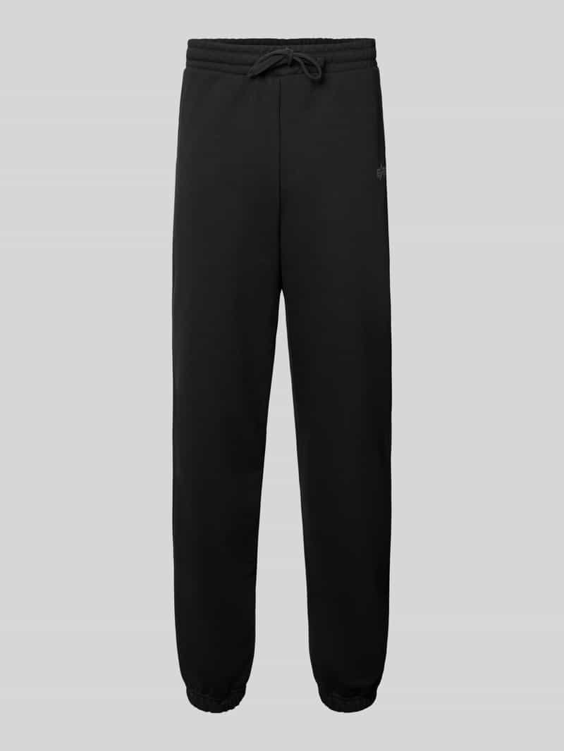Alpha industries sweatpants met labelprint