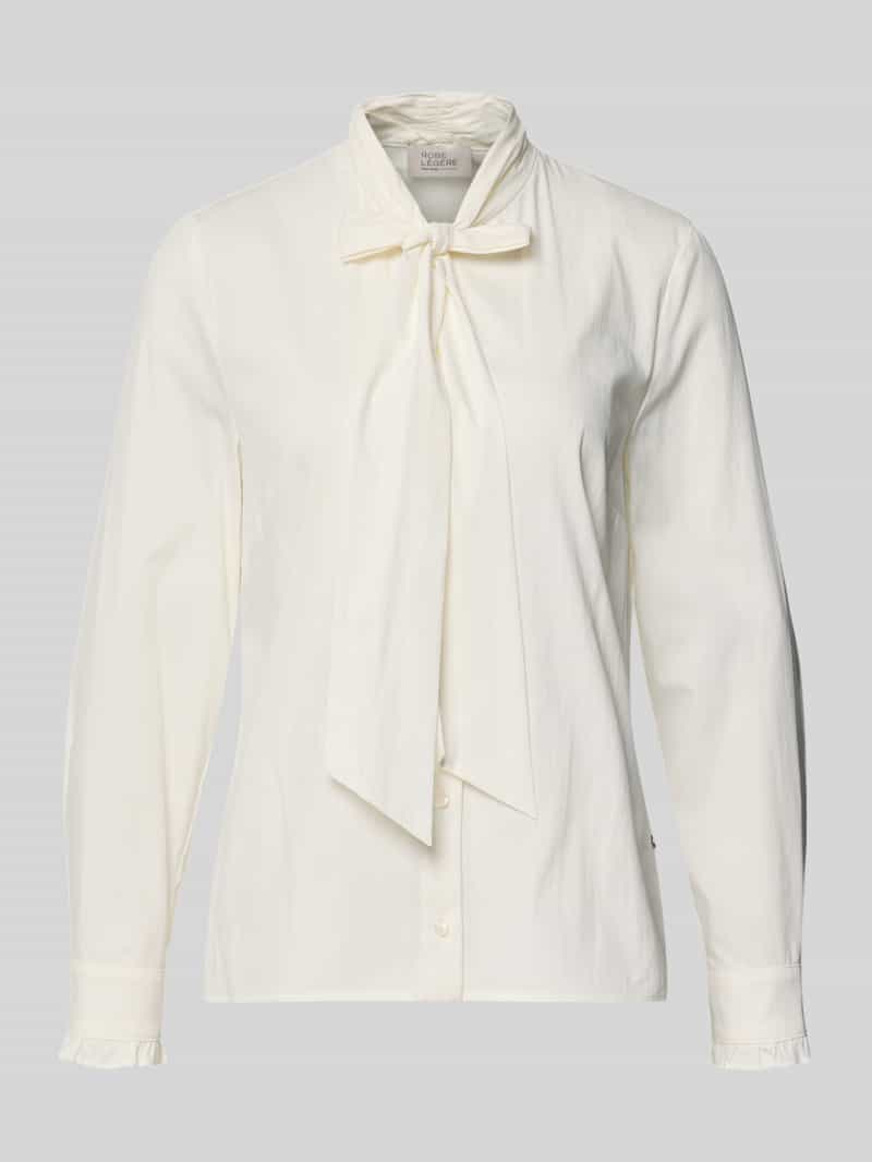 ROBE LÉGÈRE Regular fit blouse met lange mouwen van katoenmix