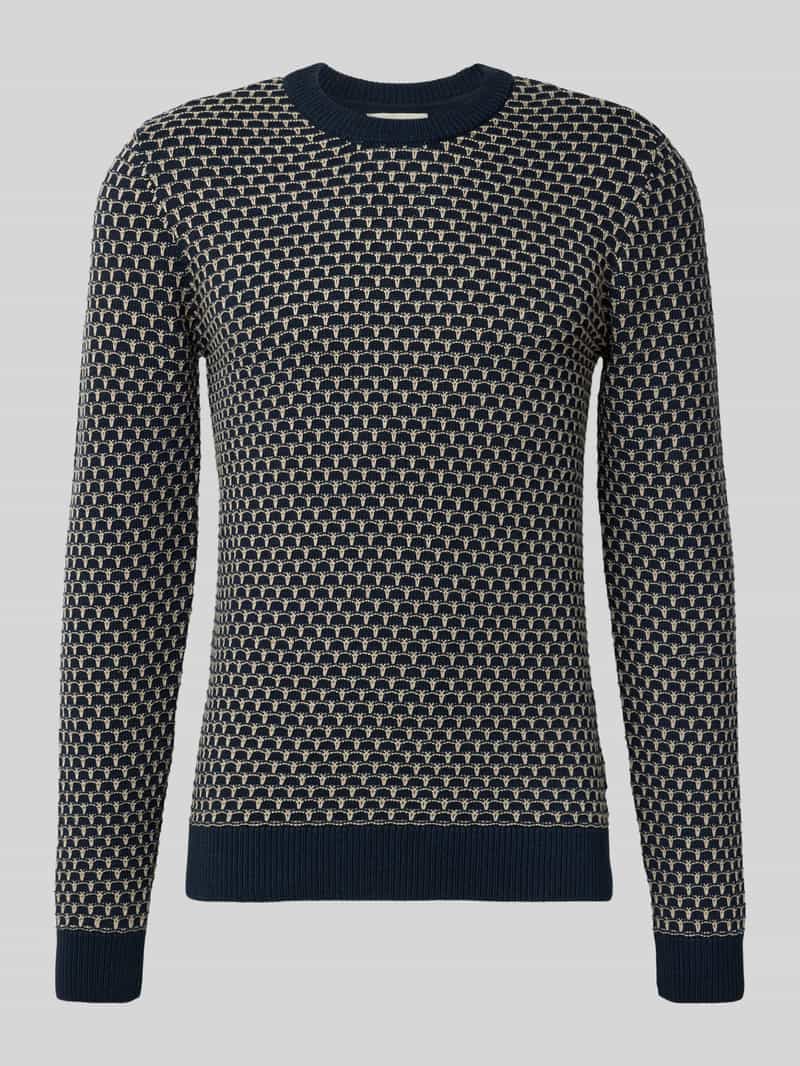 Blend Gebreide pullover met ronde hals model 'DONG'