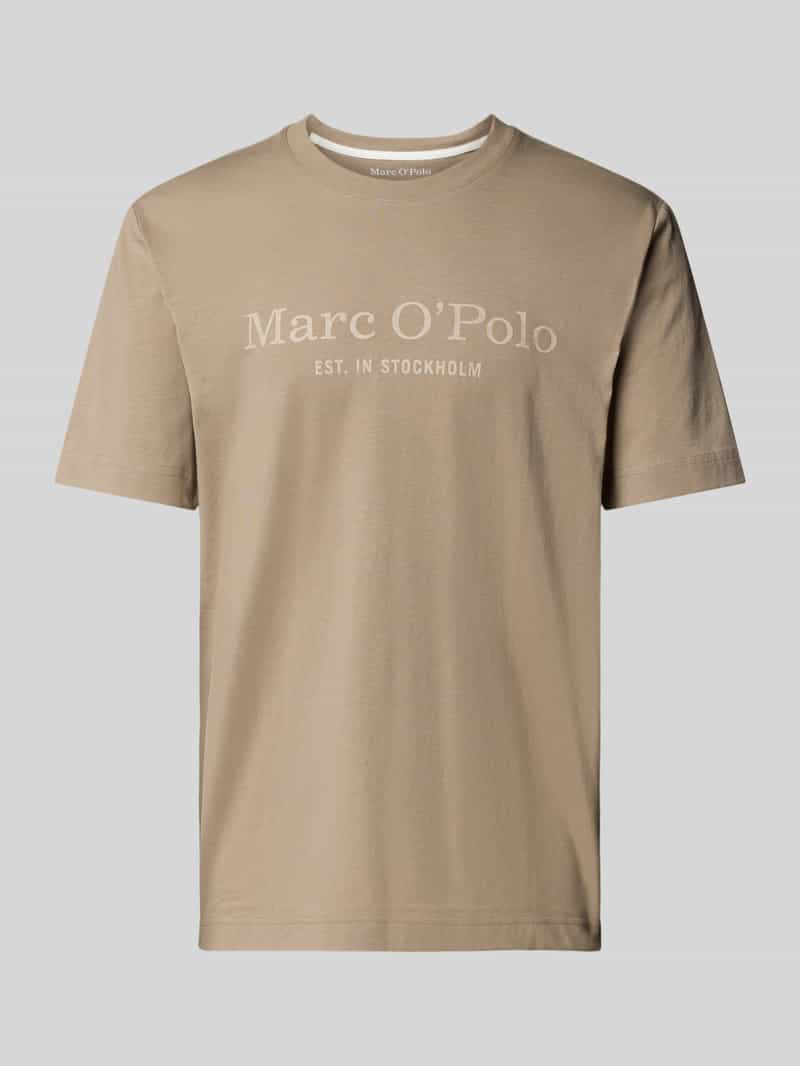 Marc O'Polo Regular fit T-shirt van puur katoen