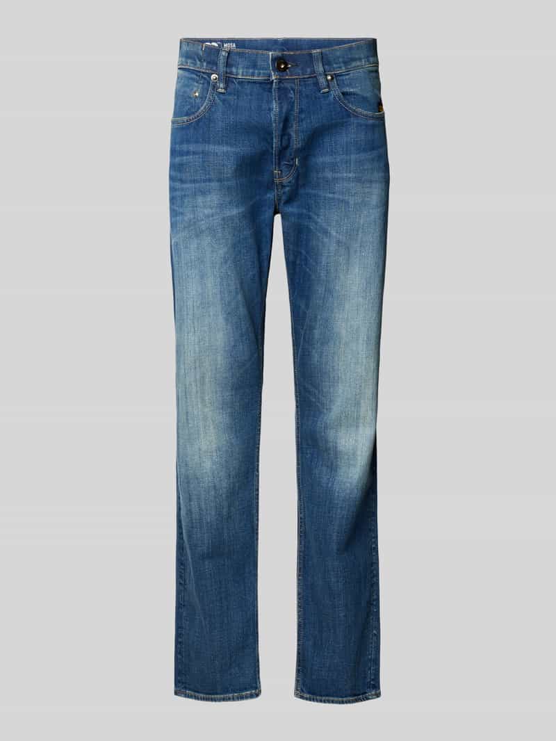 G-Star Raw Straight leg jeans met steekzakken model 'Mosa'