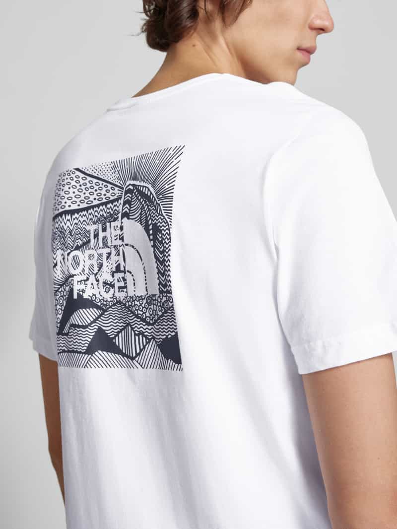 The North Face T-shirt met labelprint model 'REDBOX CELEBRATION'