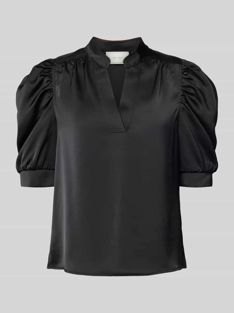 NEO NOIR Regular fit blouseshirt met pofmouwen model 'Roella'