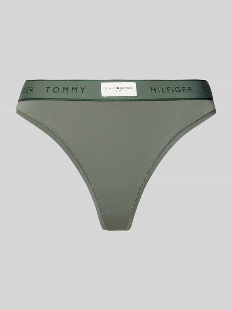 Tommy Hilfiger String met labelpatch, model 'ESTABLISHED'