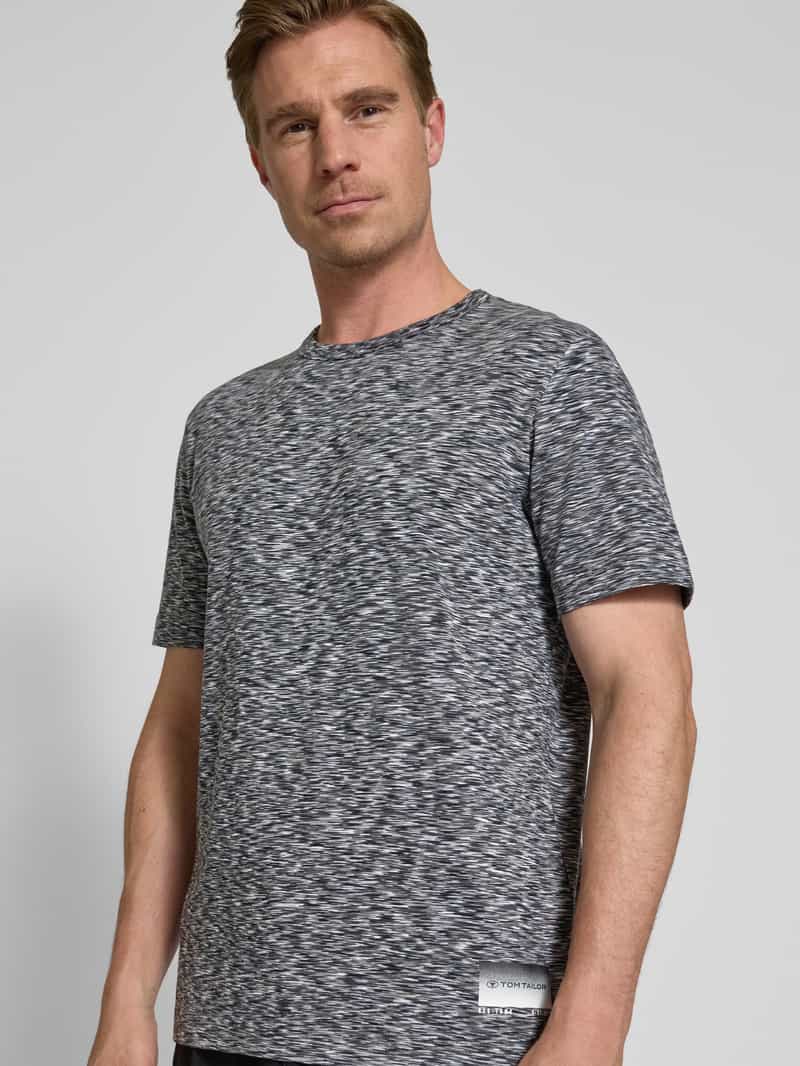 Tom Tailor Regular fit T-shirt van puur katoen