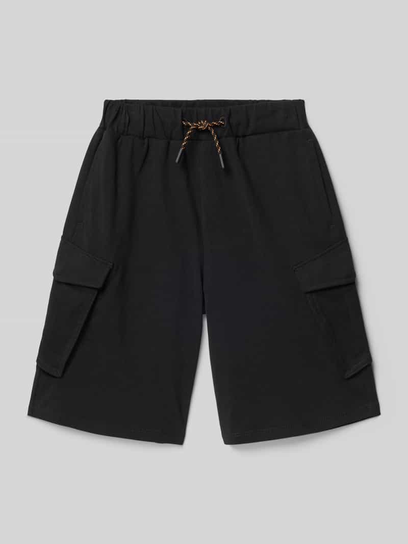 s.Oliver RED LABEL Loose fit bermuda met cargozakken
