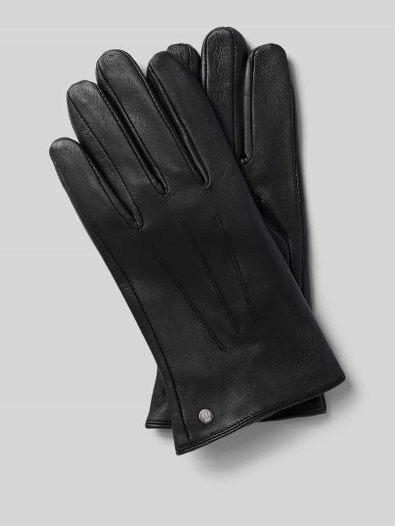 Leren handschoenen van echt leer