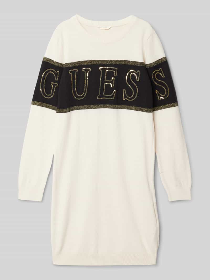 Guess Sweatjurk met labelpailletten