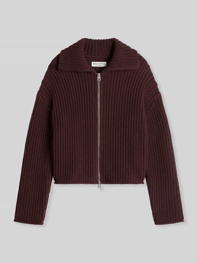 Marc O'Polo Loose fit cardigan van katoenmix