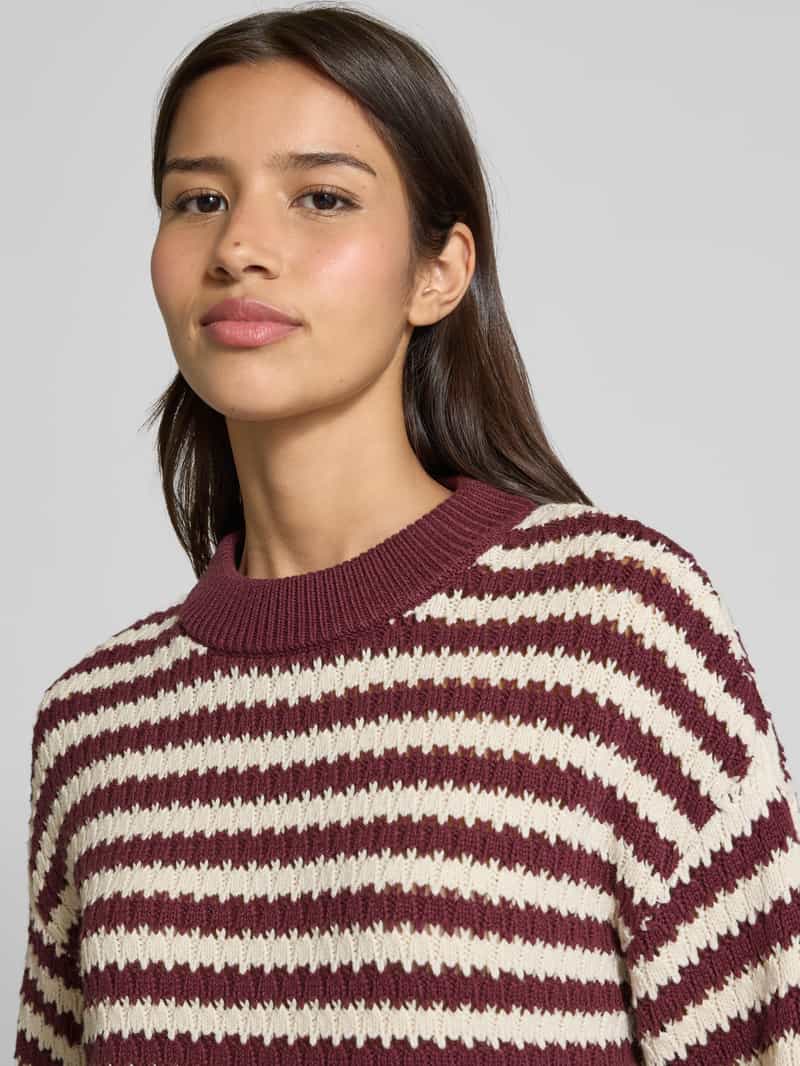 YAS Gebreide pullover met ronde hals model 'PORTA'