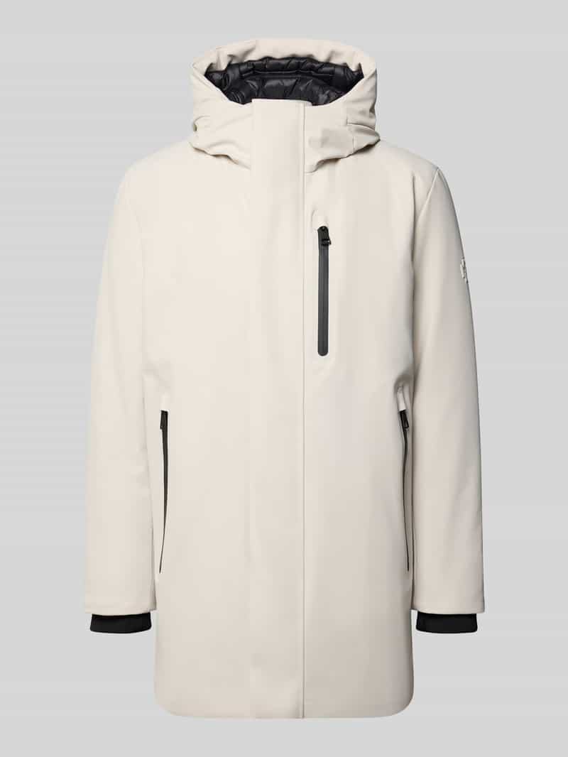 Strellson Regular fit parka met opstaande kraag model 'FLEX CROSS PARKA'
