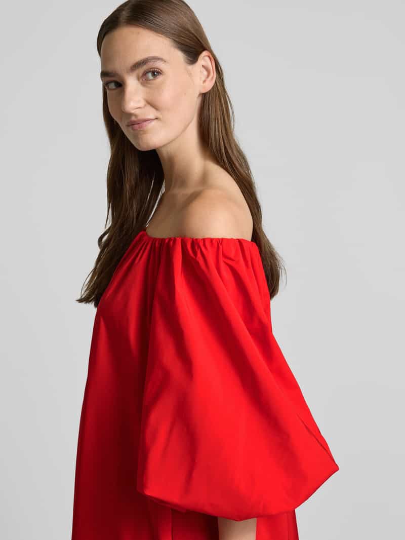 Essentiel Antwerp Midi-jurk met steekzakken model 'Hamille'