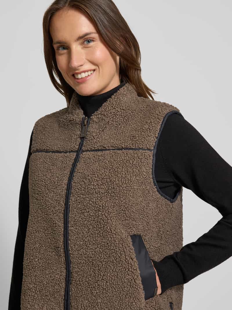 MOS MOSH Gilet van teddybont model 'Rowe'