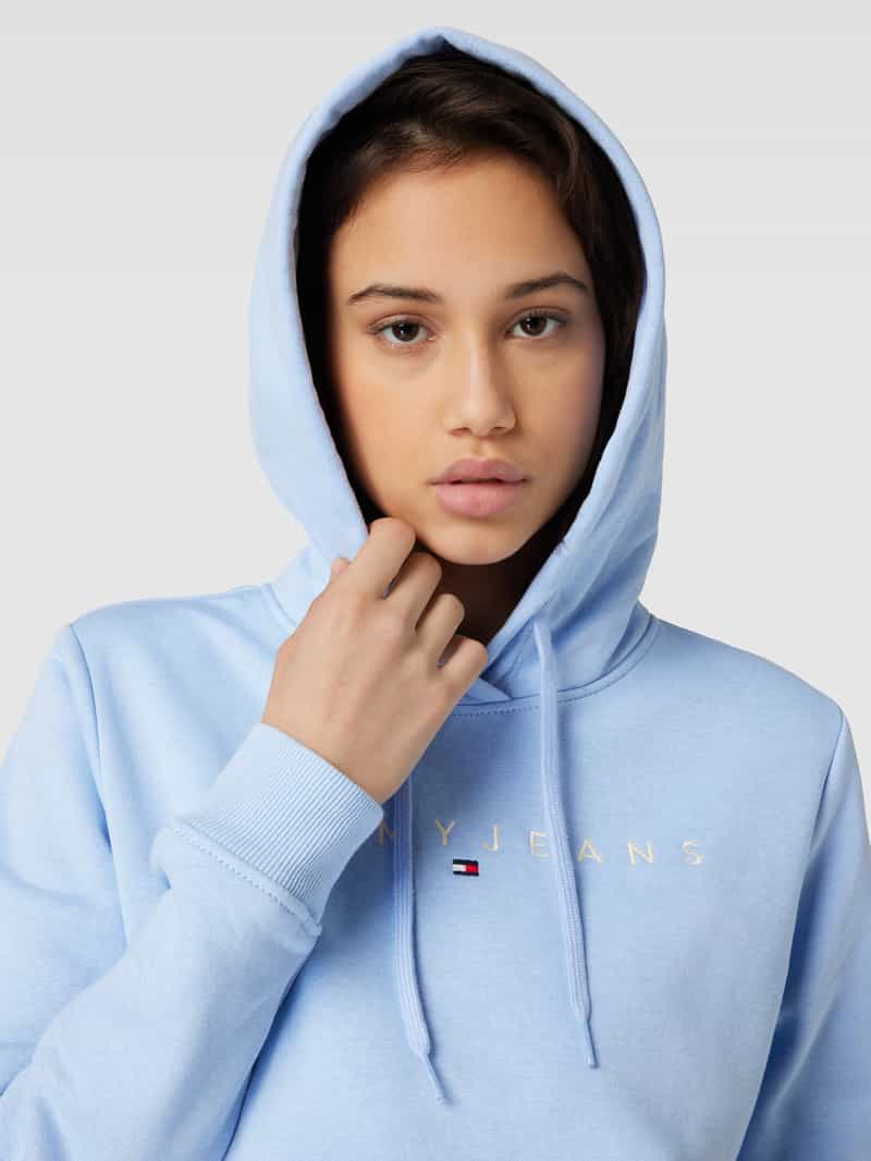 Tommy Jeans Hoodie met labelstitching