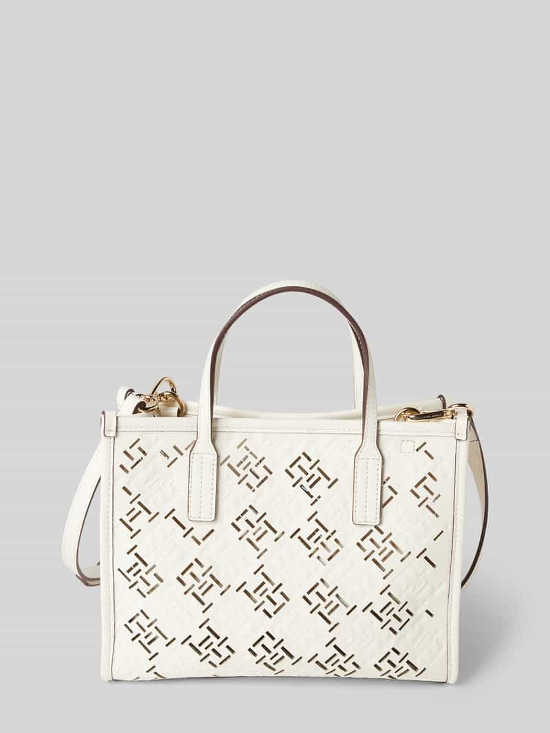 Tommy Hilfiger Tas met hengsel en monogramdesign