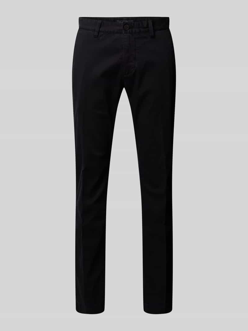 Marc O'Polo Shaped fit jeans met riemlussen model 'Stig'