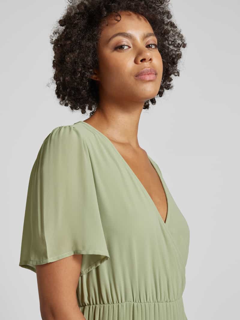 Vila Midi-jurk in wikkellook model 'JANELLE'