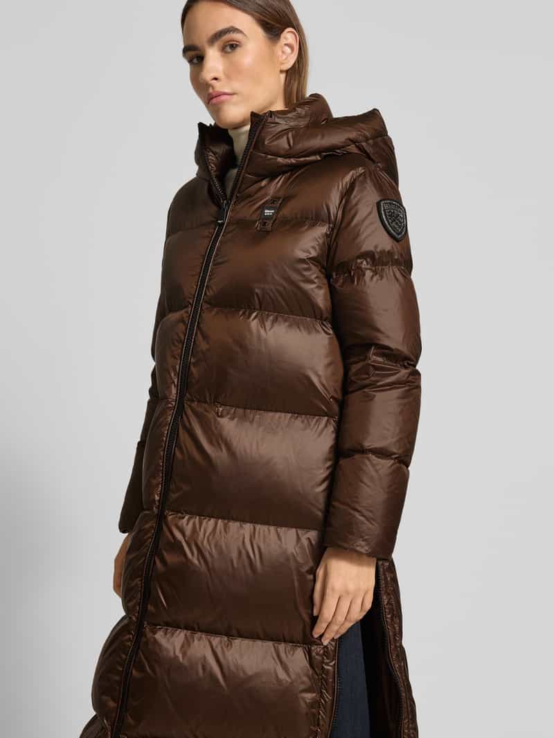 Blauer Usa Lange donsjas met capuchon model 'CILIA'