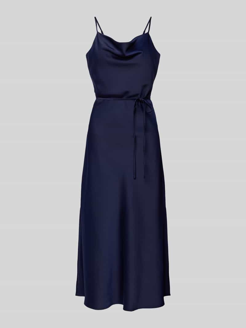 YAS Cocktailjurk met strikceintuur model 'Thea'