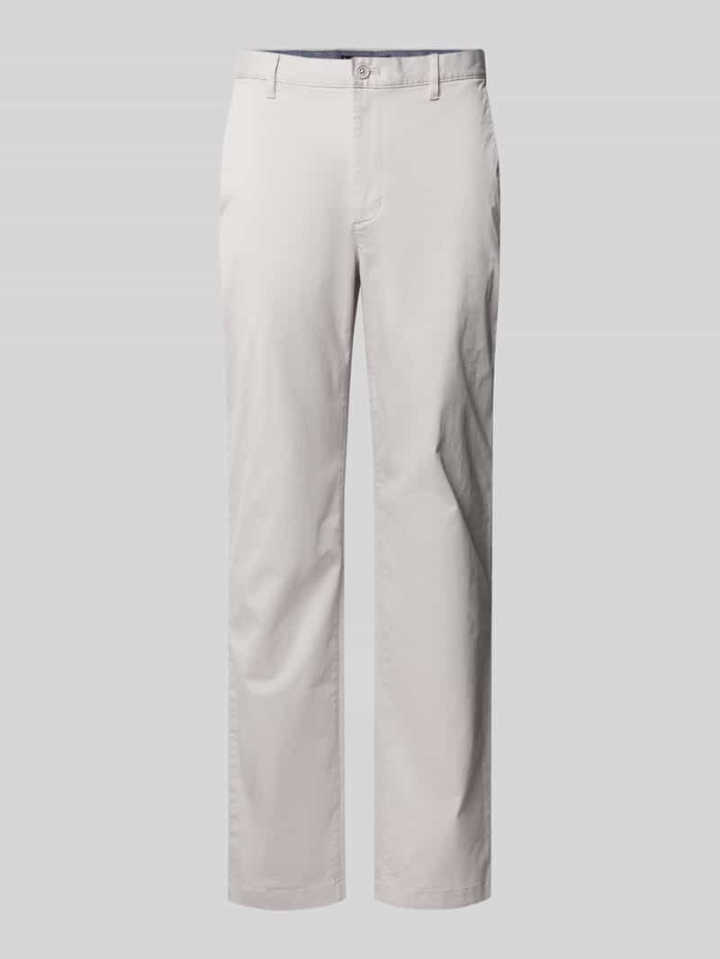 Tommy Hilfiger Regular fit chino van katoenmix