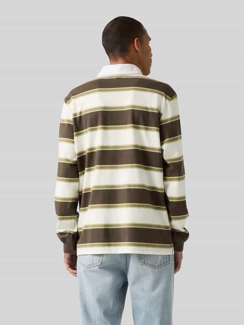 Levi's relaxed fit poloshirt van puur katoen model 'RUGBY BRANCO'
