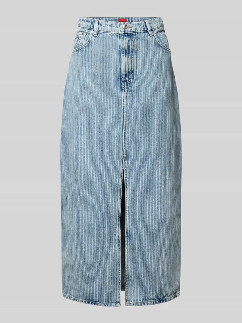 Nauwsluitende jeansrok van puur katoen model 'GATJE'