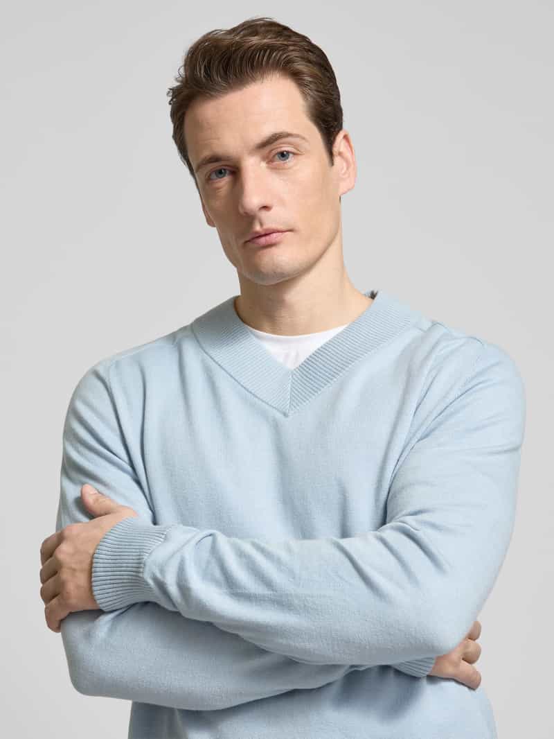 drykorn Gebreide pullover met V-hals model 'Numir'