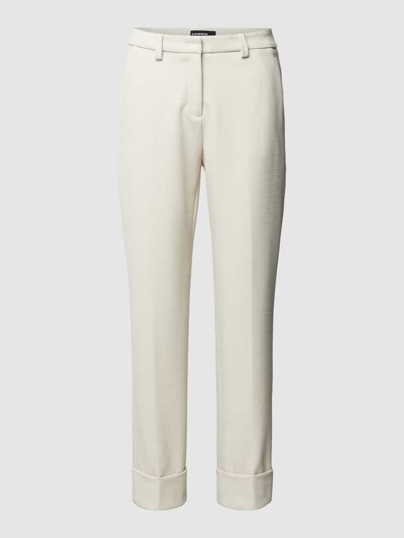 CAMBIO Stoffen broek met verkorte pasvorm model 'KRYSTAL'