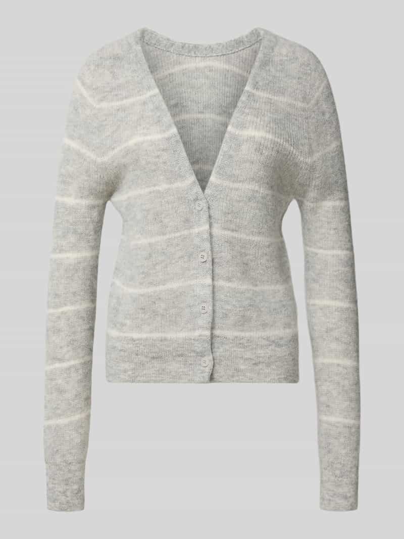 drykorn Gebreid jack met knoopsluiting model 'GERTIJA'