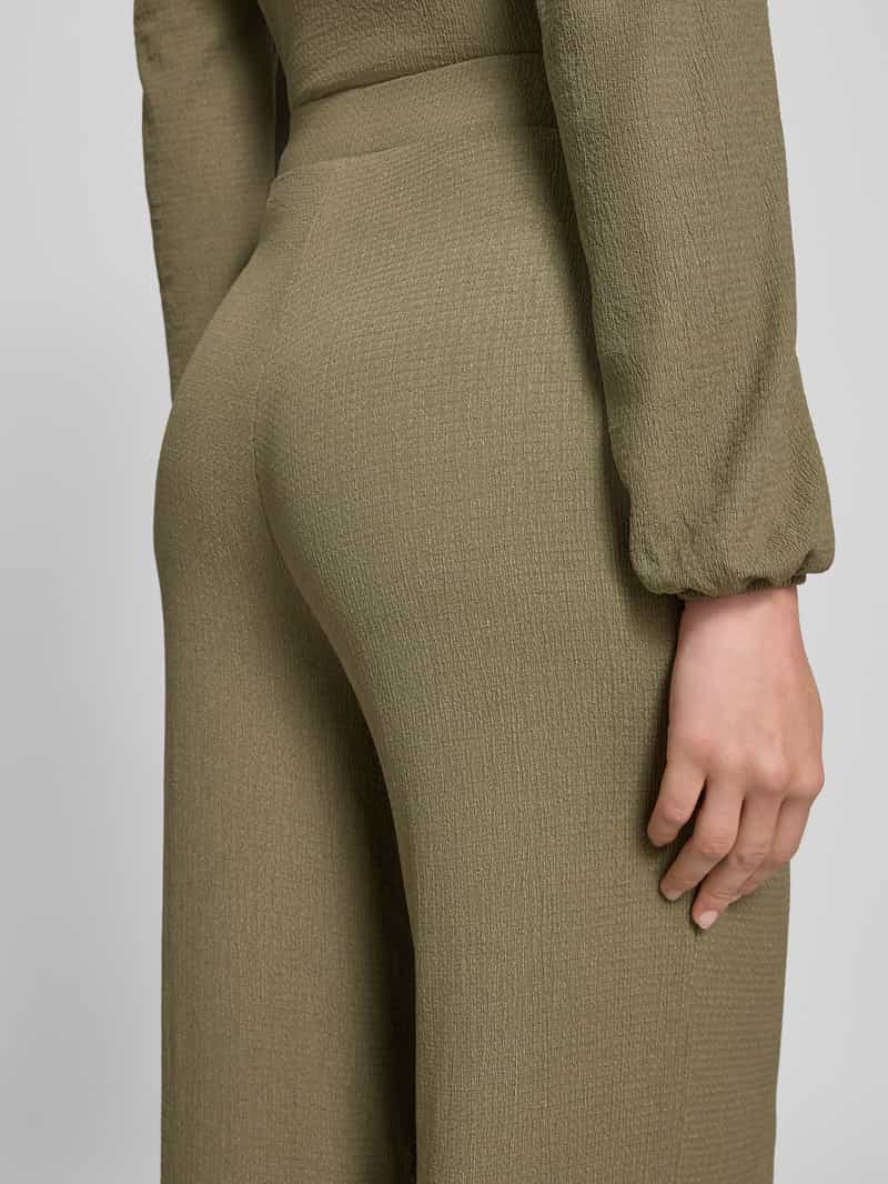 Only Regular fit wijde broek met elastische band model '30 BILL'