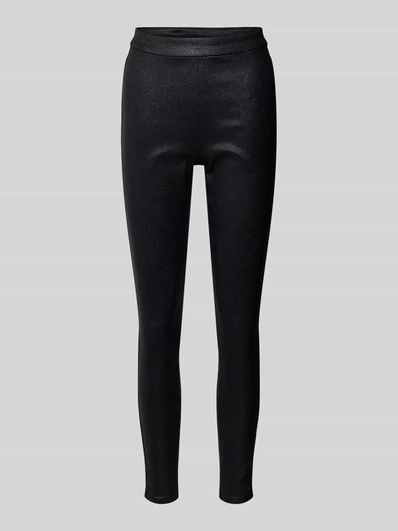 s.Oliver BLACK LABEL Skinny fit broek van viscosemix