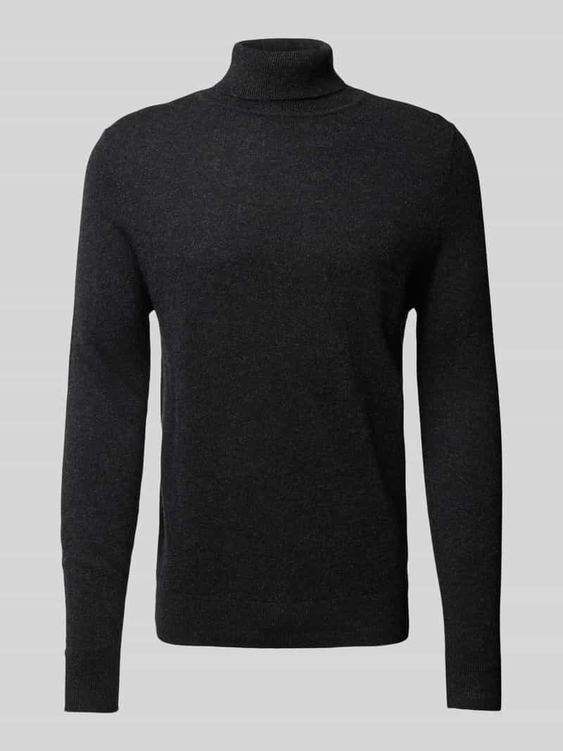 Christian Berg Men Wollen pullover met col en kasjmier