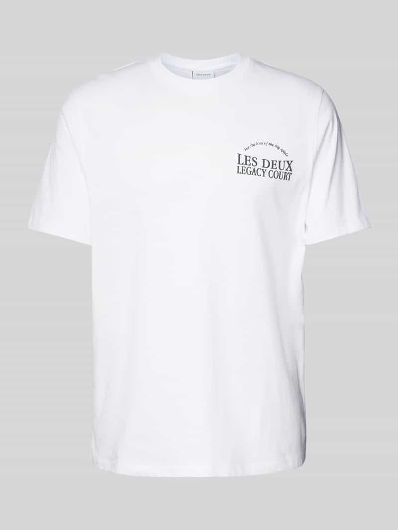 Les Deux T-shirt met labelstitching model 'Legacy'