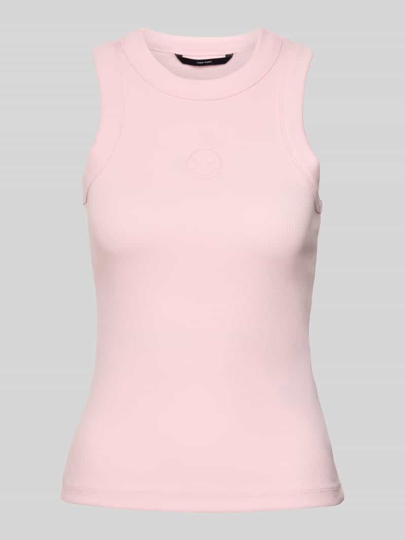 Vero Moda Slim fit tanktop van katoenmix model 'SMILE CAISA'