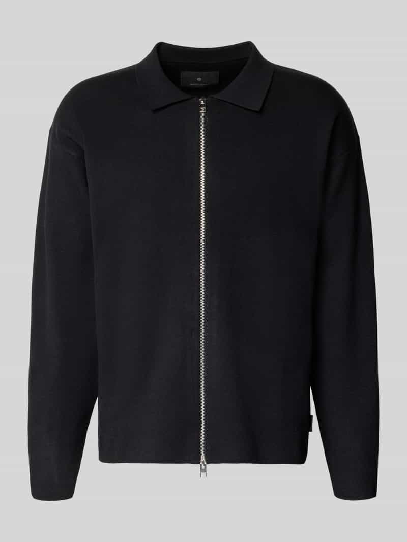 Jack & Jones Premium Gebreid jack met tweewegsritssluiting model 'BRADFORT'