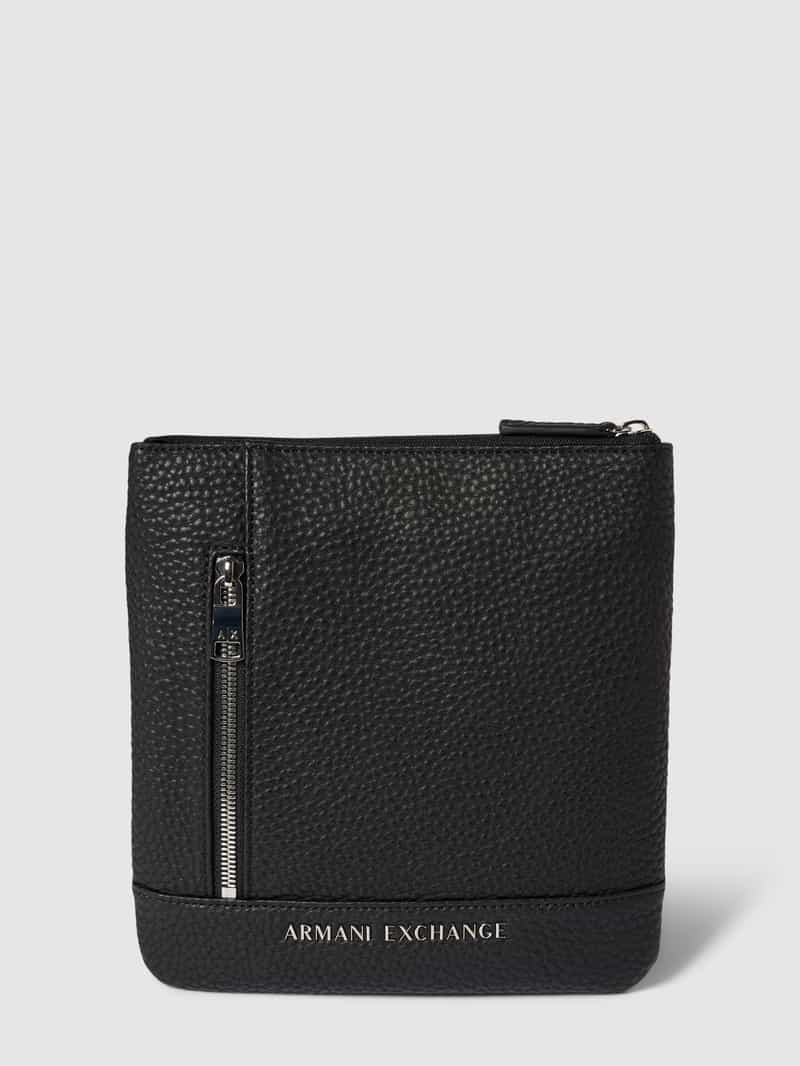 Armani Exchange Handtas met labelapplicatie