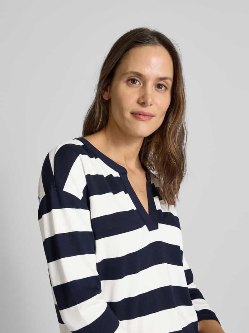 monari Sweatshirt met 3 4-mouwen