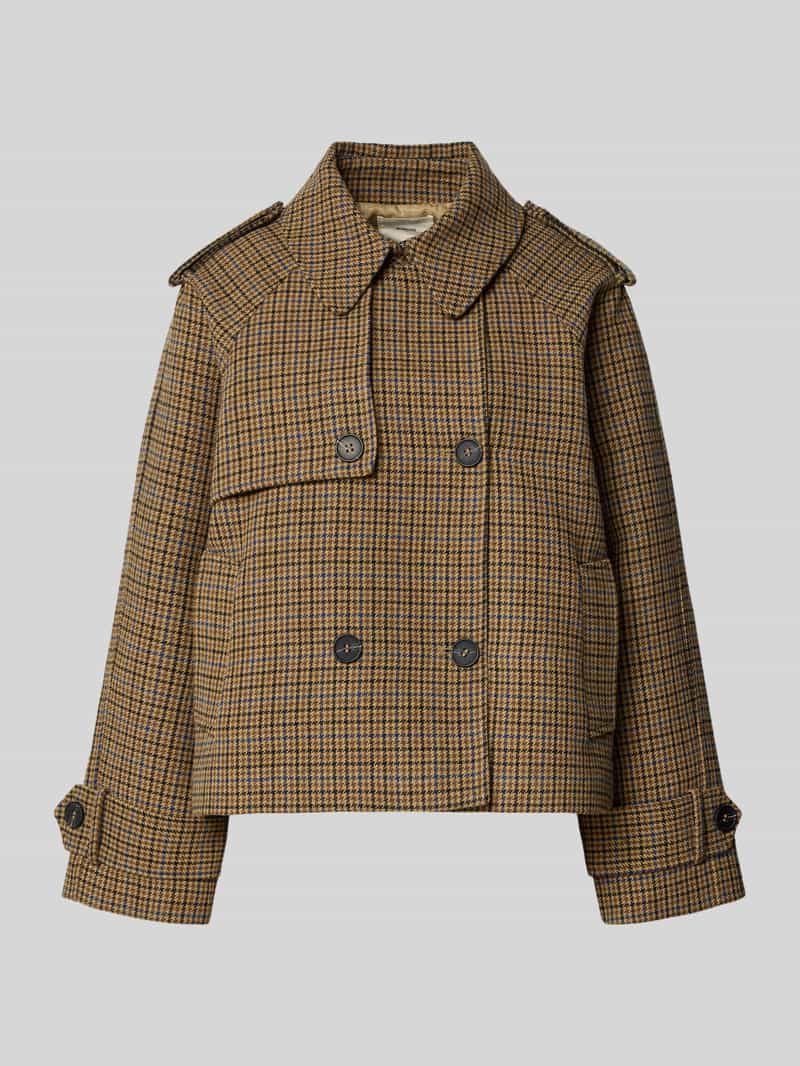 SUNCOO PARIS Jack met mouwtrensjes model 'ERIN'