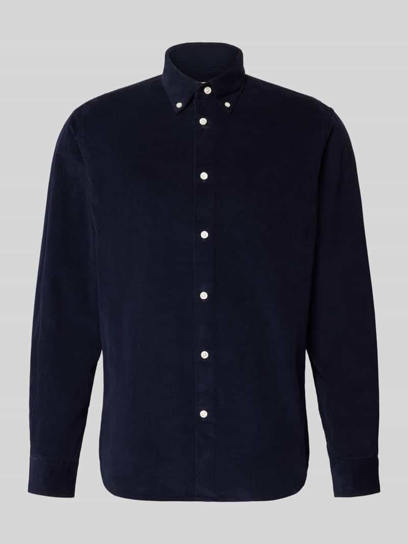 Selected Homme Regular fit ribcordoverhemd van puur katoen model 'DANNI'