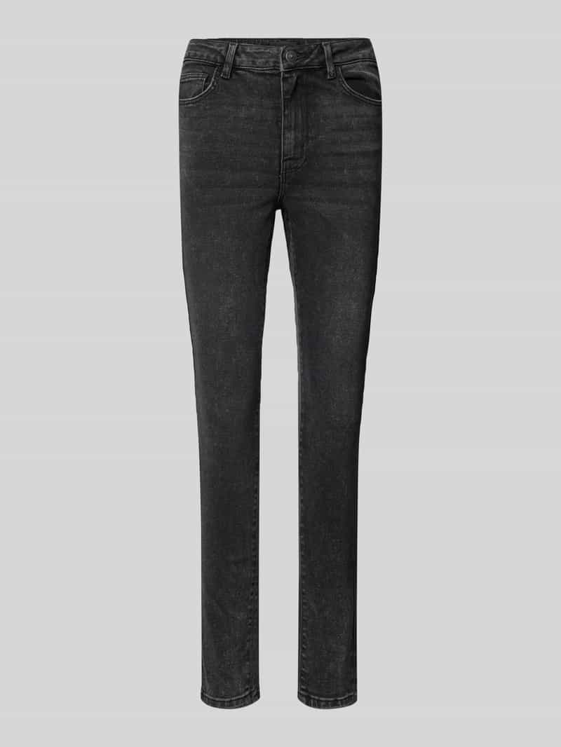 Pieces Skinny fit jeans van katoenmix model 'DANA'