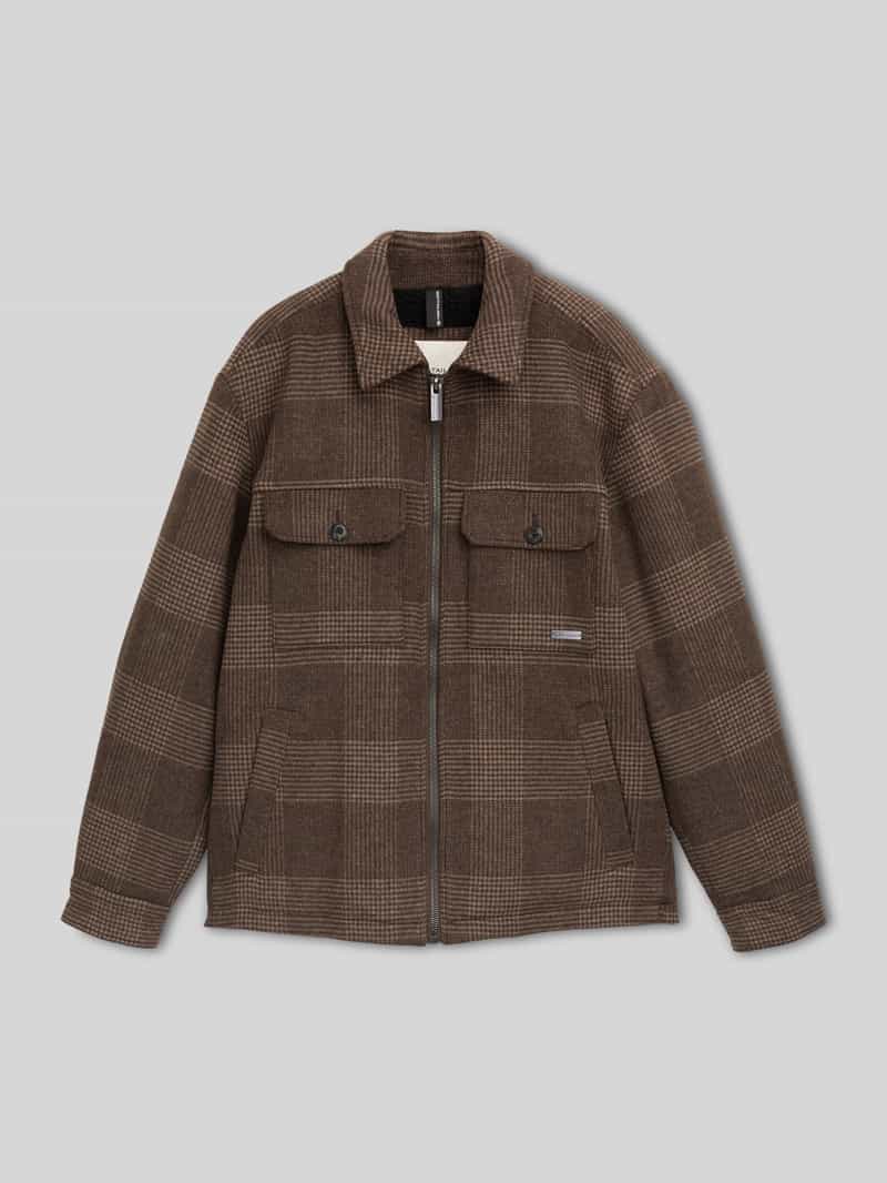 Tom Tailor Overhemdjack met labeldetail
