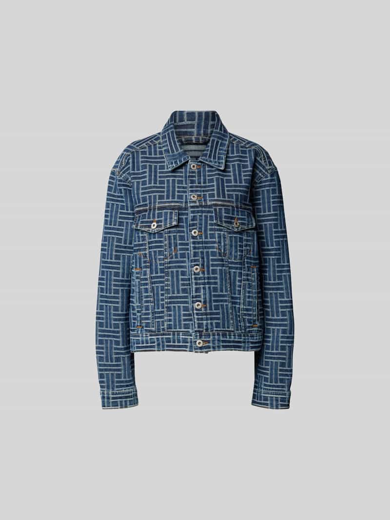 Jeansjack met borstzakken