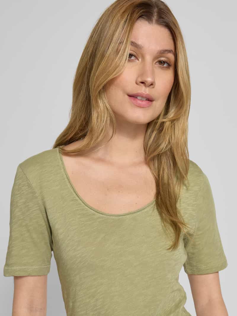 Marc O'Polo Regular fit T-shirt van slubjersey